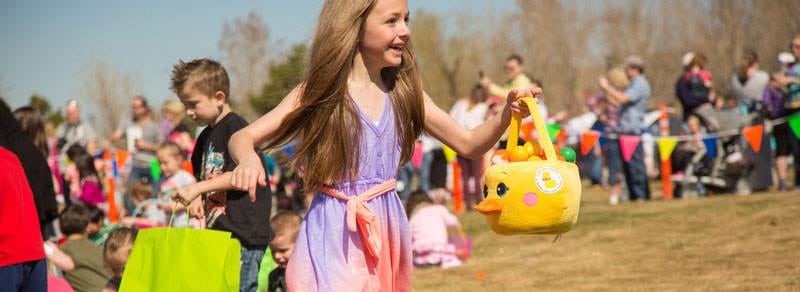 Easter egg hunt in Utah